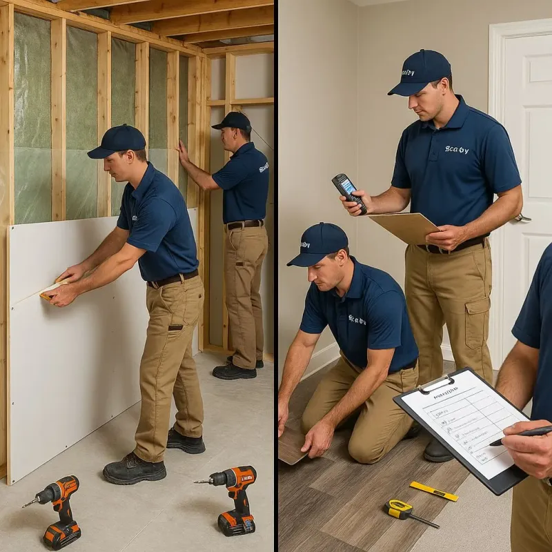 Repairs and Reconstruction process in Tilton, NH
