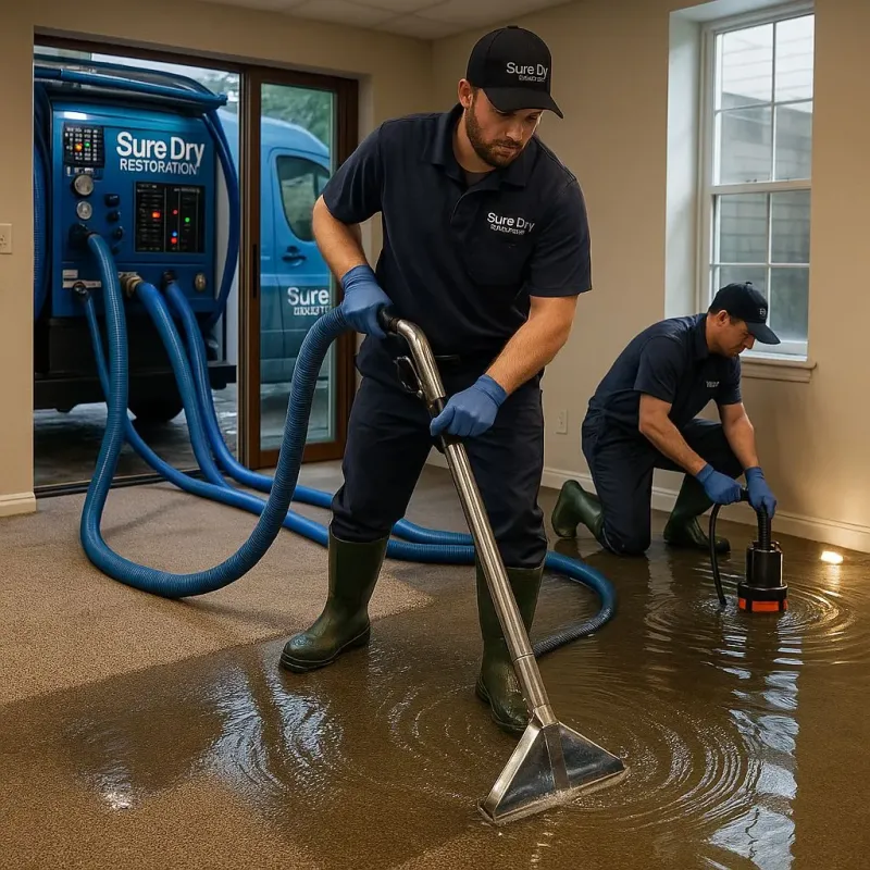 Water Extraction and Removal process in Tilton, NH